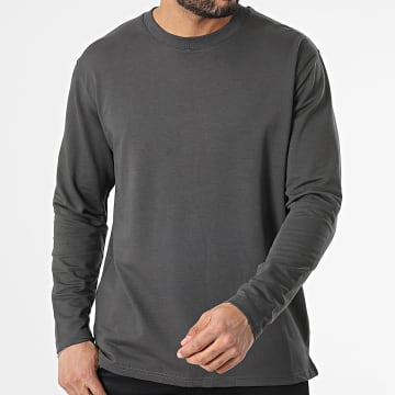 Classic Series - T-Shirt Langarm Anthrazitgrau