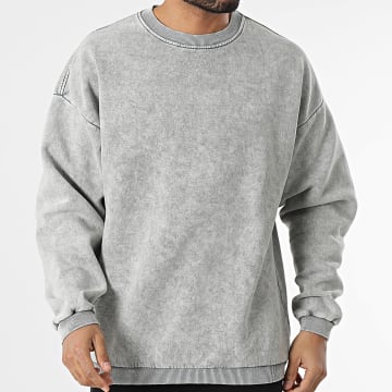 Classic Series - Sudadera con cuello redondo Gris jaspeado
