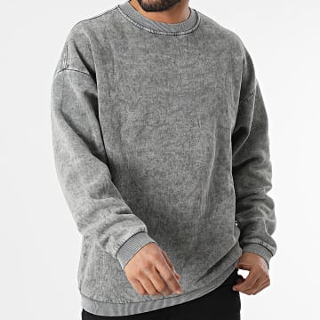 Classic Series - Sudadera de cuello redondo gris antracita Heather