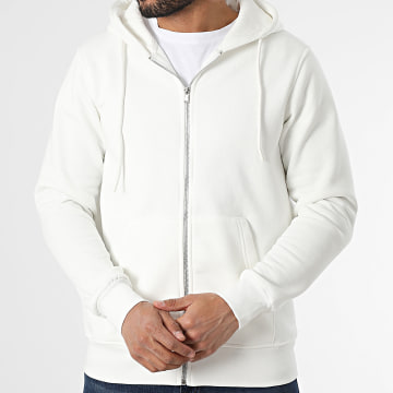 Classic Series - Sweat Zippé Blanc