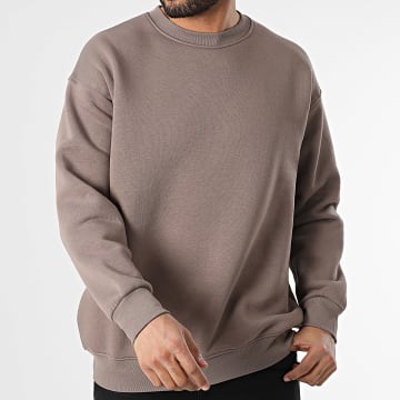 Classic Series - Sudadera con cuello redondo Marrón