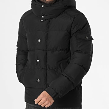 Frilivin - Chaqueta negra con capucha