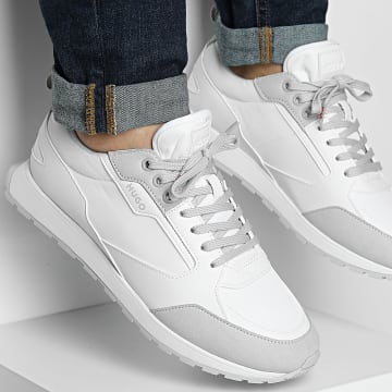 HUGO - Zapatillas Icelin Runner 50536568 Blanco Gris