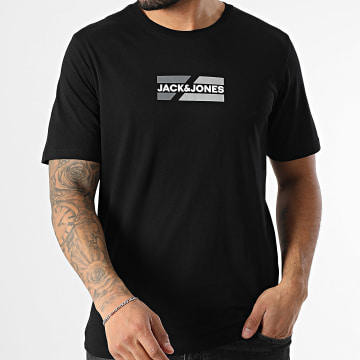 Jack And Jones - Camiseta Corp Graphic Negro