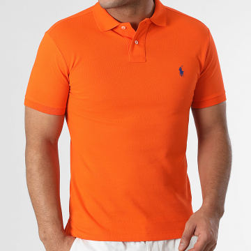 Polo Ralph Lauren - Polo Sleeve Slim Original Player Laranja
