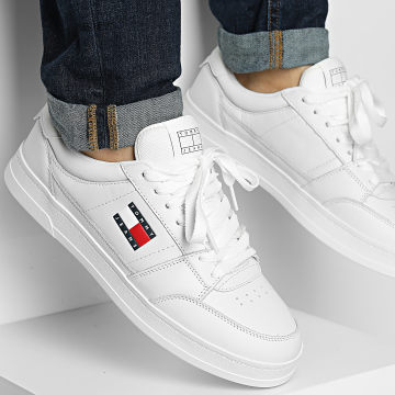 Tommy Jeans - Baskets TJM The Greenwoch New Essentiam 1574 Ecru