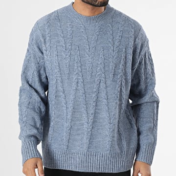 Uniplay - Pull Bleu Chiné