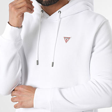 Guess - Sweat Capuche M4YQ22-K9V31 Blanc