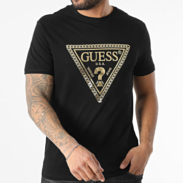 Acquista Guess Maglietta micro logo mini triangle su Rinascente