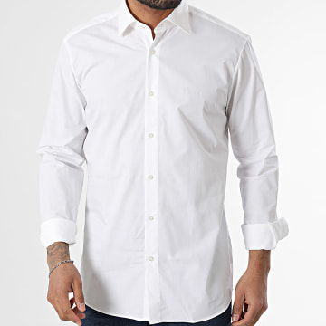 HUGO - Chemise Manches Longues Valerio 50519812 Blanc