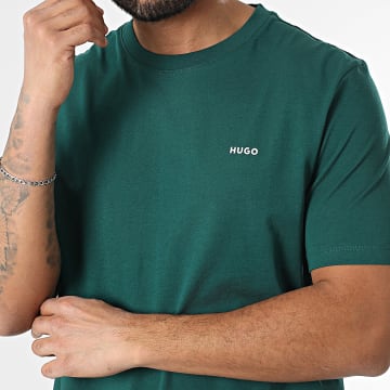 HUGO - Tee Shirt Dero 222 50466158 Vert Bouteille