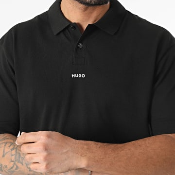 HUGO - Polo Manches Courtes Dangula 50493206 Noir