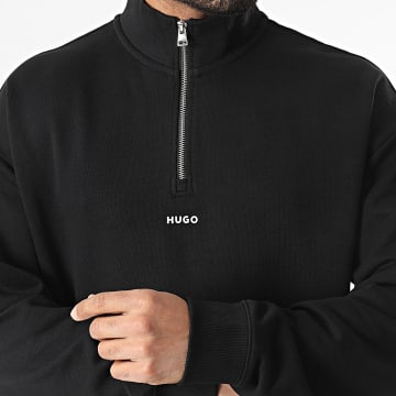 HUGO - Sweat Col Montant Zippé Durty 244 50525881 Noir