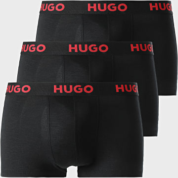 HUGO - Lot De 3 Boxers 50496723 Noir