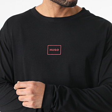 HUGO - Tee Shirt Manches Longues Laze 50525229 Noir
