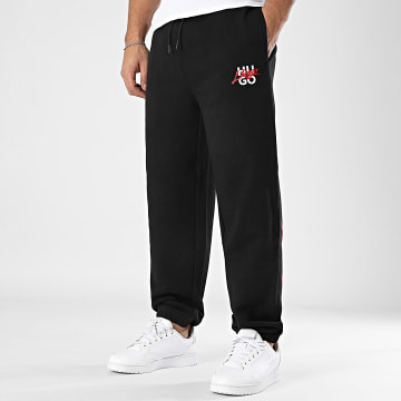 HUGO - Pantalon Jogging Dlogopante 50521082 Noir