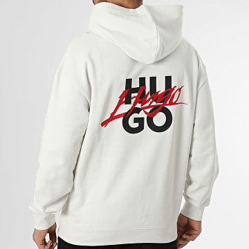 HUGO - Sweat Capuche Dlogolong 50521070 Beige