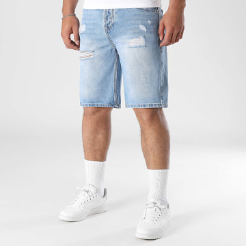 LBO - Jeans Relaxed Destroy 0324 Blu Denim