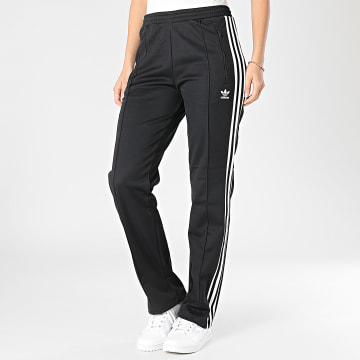 Adidas Originals - Beckenbauer Pantalones de chándal con banda para mujer IW3171 Negro