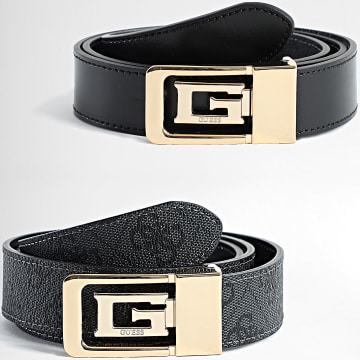 Guess - Ceinture Réversible Femme BW9207-P5130 Gris Anthracite Noir