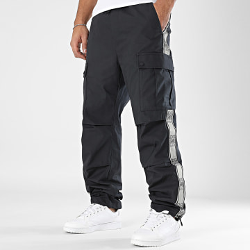 HUGO - Pantalon Cargo A Bandes Red Bull Geo 244 50530189 Noir
