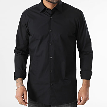 HUGO - Chemise Manches Longues Valerio 50519812 Noir