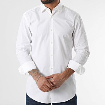 HUGO - Chemise Manches Longues Koey 50524832 Blanc
