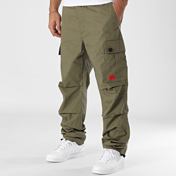 HUGO - Pantalon Cargo Garlo 233 50493865 Vert Kaki