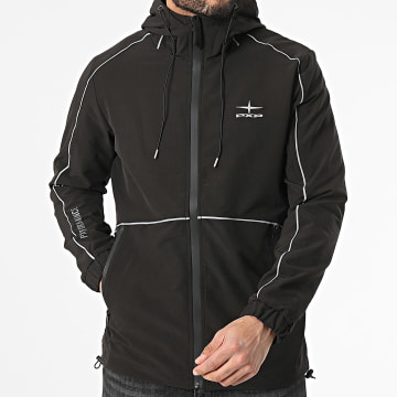 Project X Paris - Veste Zippée Capuche 2533156 Noir Réfléchissant