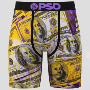PSD - Boxer 424180042 Blanc Jaune Violet
