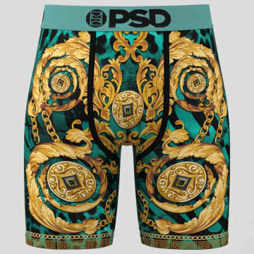 PSD - Boxer 424180059 Verde Turquesa Amarillo Renacimiento