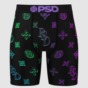 PSD - Boxer 424180060 Negro Azul claro Verde Morado Rosa