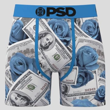 PSD - Boxer 424180156 Blanc Gris Bleu Clair