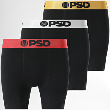 PSD - Lot De 3 Boxers 424180186 Noir