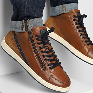 Redskins - Baskets Decker SH5912P Cognac Marine
