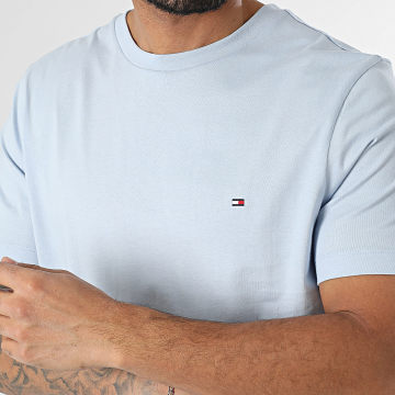 Tommy Hilfiger - Tee Shirt Essential Seasonal 9995 Bleu Clair