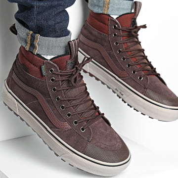 Vans - Zapatillas Sk8-Hi Waterproof 00CVT Chocolate amargo