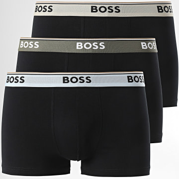 BOSS - Lot De 3 Boxers Power 50531684 Noir