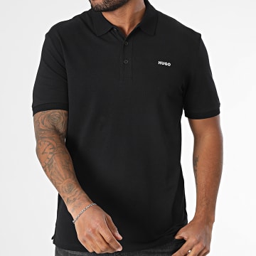 HUGO - Polo Manches Courtes Donos 222 50466182 Noir
