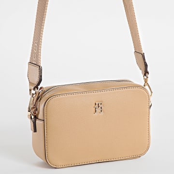 Tommy Hilfiger - Sac A Main Femme Soft Logo Camera 6906 Camel Doré