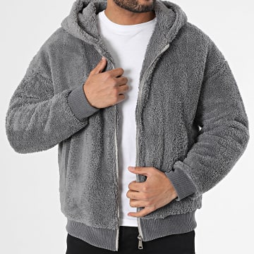 Uniplay - Veste Zippée Capuche Gris