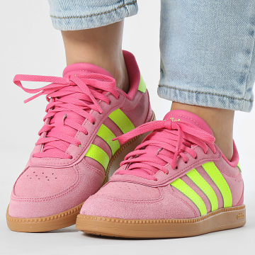 Adidas Sportswear - Baskets Femme Breaknet Sleek JH6899 Pulse Magenta Lucid Lemon Bliss Pink
