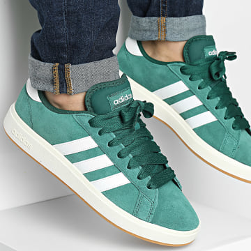 Adidas Sportswear - Baskets Grand Court Base 00s IH6187 Collegiate Green Cloud White Gum