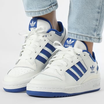 Adidas Originals - Baskets Femme Forum Low CL IH7917 Core White Royal Blue