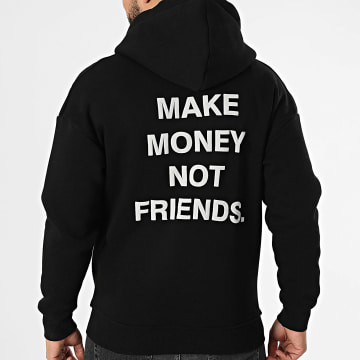Ikao - Sweat Zippé Capuche Noir