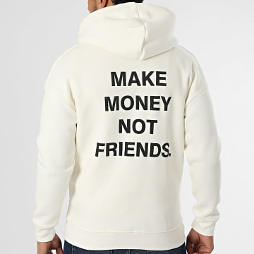 Ikao - Sweat Zippé Capuche Beige Clair