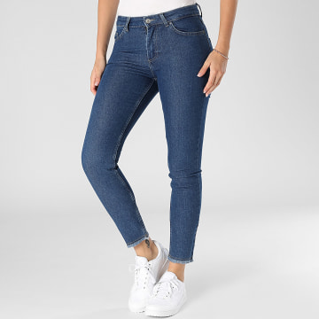 Only - Skinny Jeans Mujer Hush Life Azul Denim