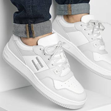 Tommy Jeans - Baskets Retro Basket Cupsole Tumble 1513 Stratus Grey