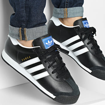 Adidas Originals - Baskets Samoa 019351 Core Black Footwear White Gold Metal