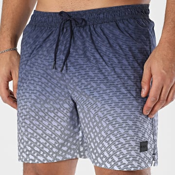 BOSS - Short De Bain Vale 50534343 Bleu Clair Bleu Marine Dégradé